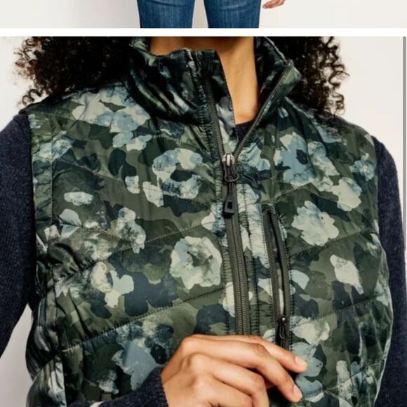 Orvis Green Camouflage Vest size Small - Picture 3 of 11